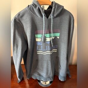 LL Bean Women’s Cozy Camp Hoodie Large Sweatshirt